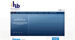 Desktop Screenshot of ihubbusiness.co.uk